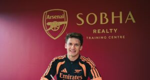 Arsenal sign Christos Tzolis from Club Brugge Tzolis