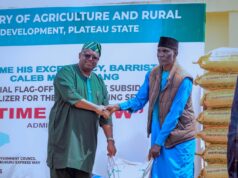 Mutfwang distributes 500 truckloads of subsidised fertiliser, targets Plateau Potato value chain Mutfwang