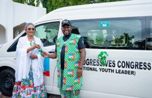 Remi Tinubu donates buses to APC youth leaders Tinubu