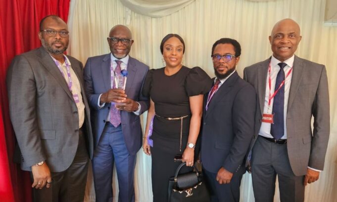 AMCON CEO bags African Business Leadership Award in UK AMCON