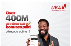 UBA rewards customers with over N400m anniversary bonuses UBA