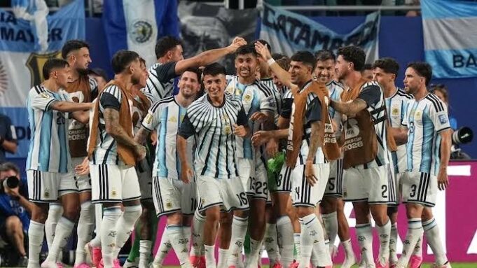Argentina vs Cape Verde at World Cup Argentina