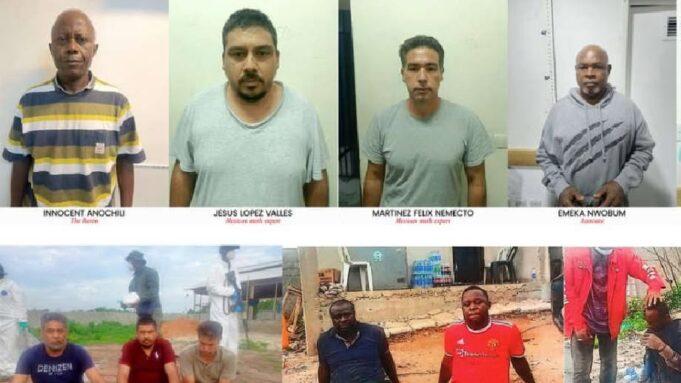 Mexicans and others arrested by NDLEA in Ogun Mexican