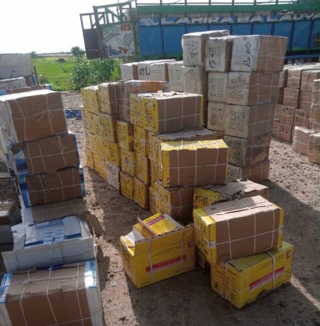 Troops arrest 5 terrorist logistics suppliers, seize medical supplies in Borno Troops
