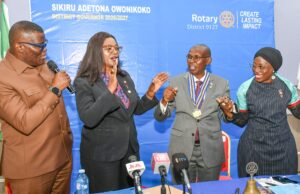 Owonikoko unveils AI-driven agenda for Rotary District 9127