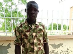Troops arrest man in military camouflage at Maiduguri varsity