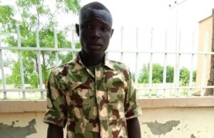 Troops arrest man in military camouflage at Maiduguri varsity