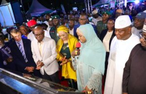 Tinubu commissions remodeled Abuja City Gate, commends Wike’s infrastructure drive