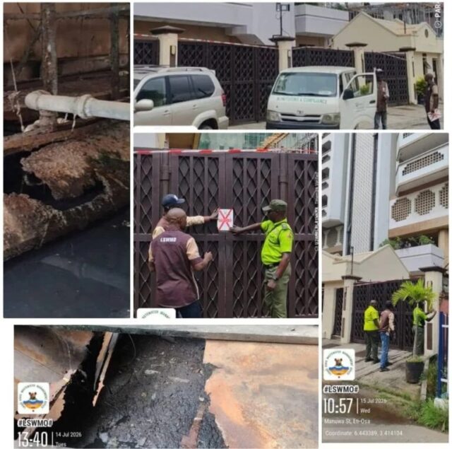 Lagos shuts Ikoyi property over sewage pollution