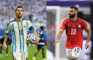 Messi faces Salah in World Cup last-16 showdown Messi