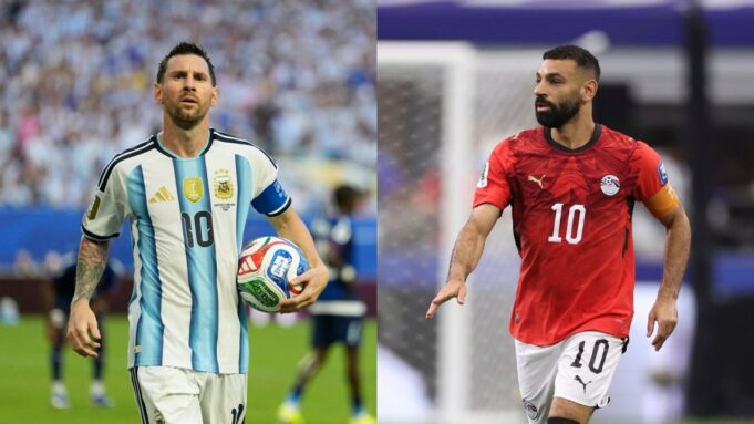 Messi and Salah Messi