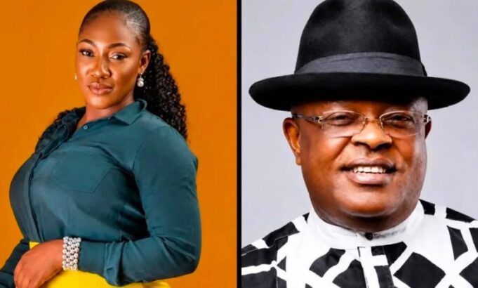 Deceased woman and Umahi Police