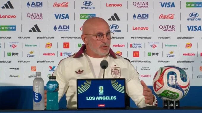 Spain coach Luis de la Fuente Spain