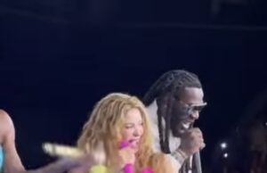 Burna Boy, Shakira perform at Barclays Center show in New York Burna Boy
