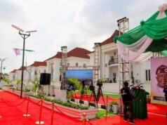 Tinubu unveils 20 judges’ quarters in Abuja