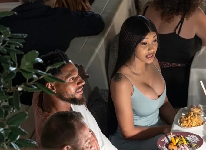 Okoye and Cardi B Cardi B