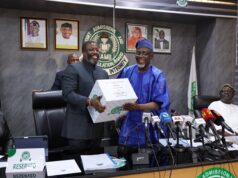 Oloyede hands over to 40-year-old Segun Aina as JAMB registrar Oloyede