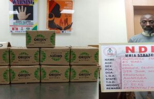 NDLEA nabs Malaysia-based PhD student for hiding cocaine in Orijin Bitters cartons Student