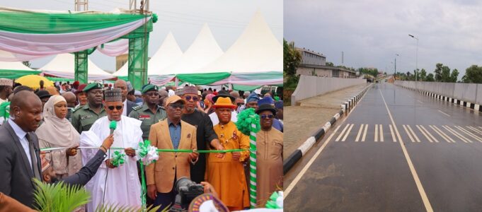 Shettima commissioning Abuja road Tinubu