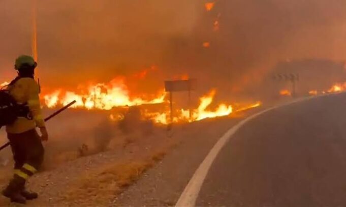 Spain wildfire Wildfire
