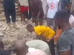 Building collapse traps four in Kano