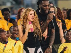 Burna Boy, Shakira reunite ahead of historic World Cup final halftime show