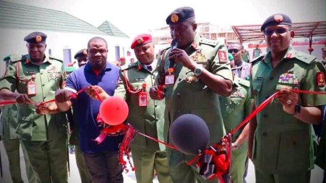 COAS reaffirms commitment to discipline, commissions army provost complex