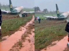 Enugu Air crashes at Benin Airport