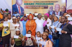 Yayi awards scholarships, bursaries to 5,312 Ogun students Yayi