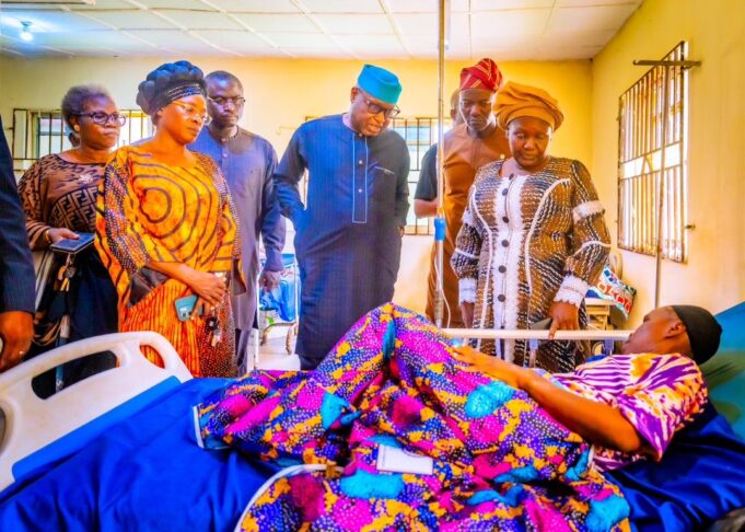 Oyebanji visits freed Ekiti worshippers, warns against politicising security issues Oyebanji