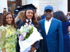 Wike’s daughter bags law degree from UK varsity Wike