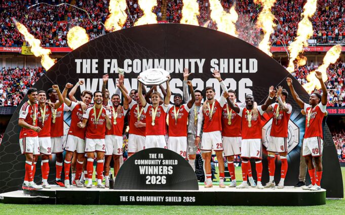 Arsenal thrash Manchester City to win Community Shield Arsenal
