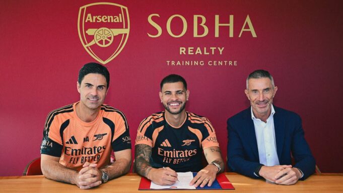 Bruno Guimaraes joins Arsenal for £75m Guimaraes
