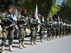 Taliban marks five years in power with military parades, celebrations