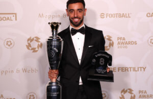 Bruno Fernandes wins PFA Player of the Year Fernandes