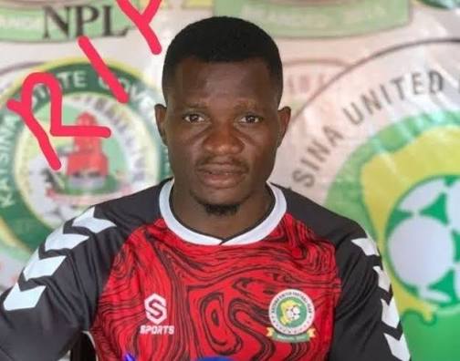 Katsina United defender Ozor Chinedu Katsina United
