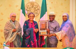 First Lady applauds Wike’s Abuja facelift, urges youth-led green initiatives