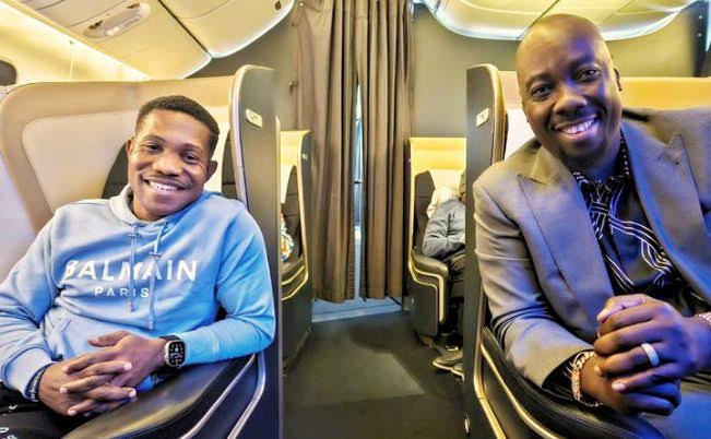 Obi Cubana and Pastor Jerry Eze Obi Cubana