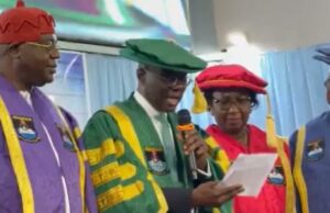 Sanwo-Olu gifts 2 LASU best graduating students N40m Sanwo-Olu
