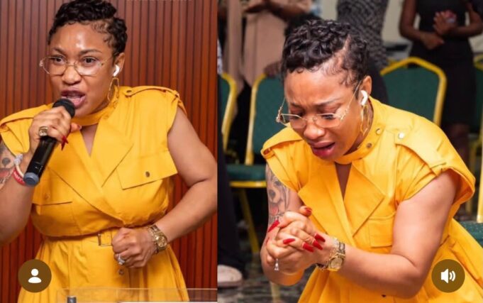 Tonto Dikeh unveils new ministry in Abuja Dikeh