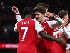 Tzolis shines as Arsenal rout Coventry in Premier League opener Arsenal