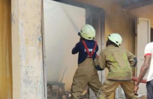 Fire destroys shops at Gombe technology centre