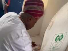 OsunDecides2026: Adeleke casts vote in Ede