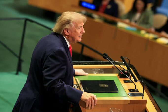 Donald Trump at UNGA81 Trump