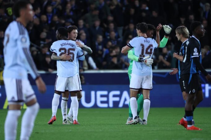 Aston Villa vs Club Brugge in Champions League Aston Villa