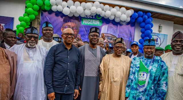 ‘He’s qualified’: Obi attends Makinde’s campaign office inauguration in Abuja Obi