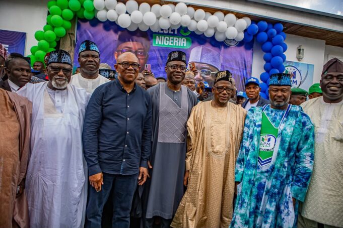 Obi attends Makinde’s campaign office inauguration in Abuja Obi