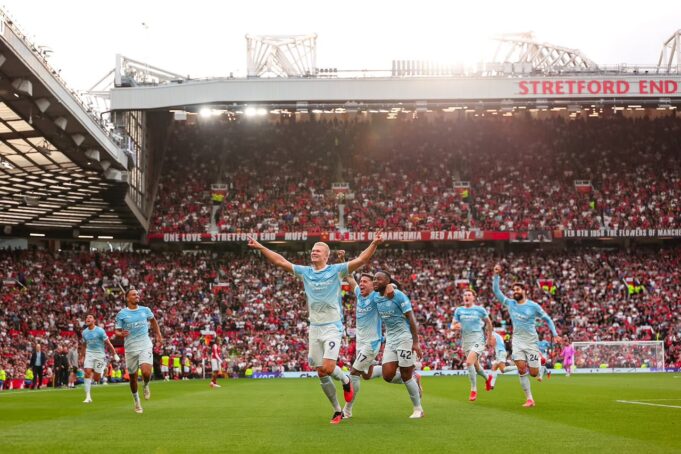 Man United vs Man City in EPL Haaland