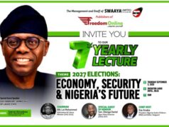 Sanwo-Olu, Lai Mohammed, Daniel headline Freedom Online lecture