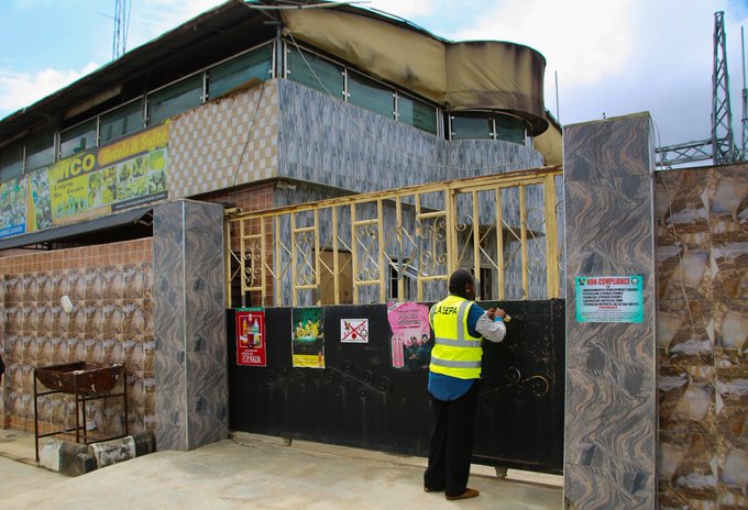Lagos govt seals church, nightclub, hotels Lagos